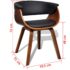 vidaXL Dining Chairs 2 pcs Bent Wood and Faux Leather - Image 8