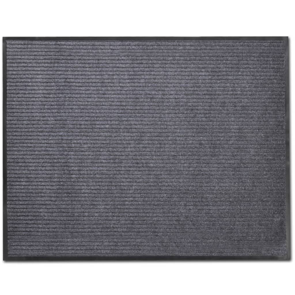 8718475886815_a_en_hd_1 Grey PVC Door Mat 90 x 60 cm - Image 1