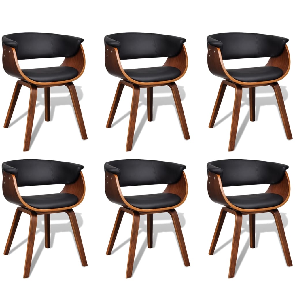8718475886976_a_en_hd_1 vidaXL Dining Chairs 6 pcs Bent Wood and Faux Leather - Image 2