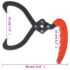 vidaXL 4 pcs Log Tongs with PVC Handle - Image 5