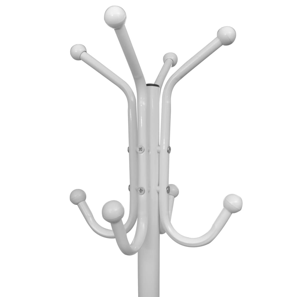 8718475888765_g_en_hd_1 vidaXL Coat Stand Metal White - Image 2
