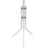 vidaXL Coat Stand Metal White - Image 3