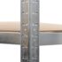 vidaXL Storage Shelf Silver 2 pcs - Image 8