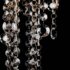 White Metal Ceiling Lamp with Crystal Beads - Image 3