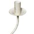 vidaXL Antique White Metal Chandelier 8 x E14 Bulbs - Image 5