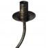 vidaXL Antique Black Metal Chandelier 8 x E14 Bulbs - Image 5