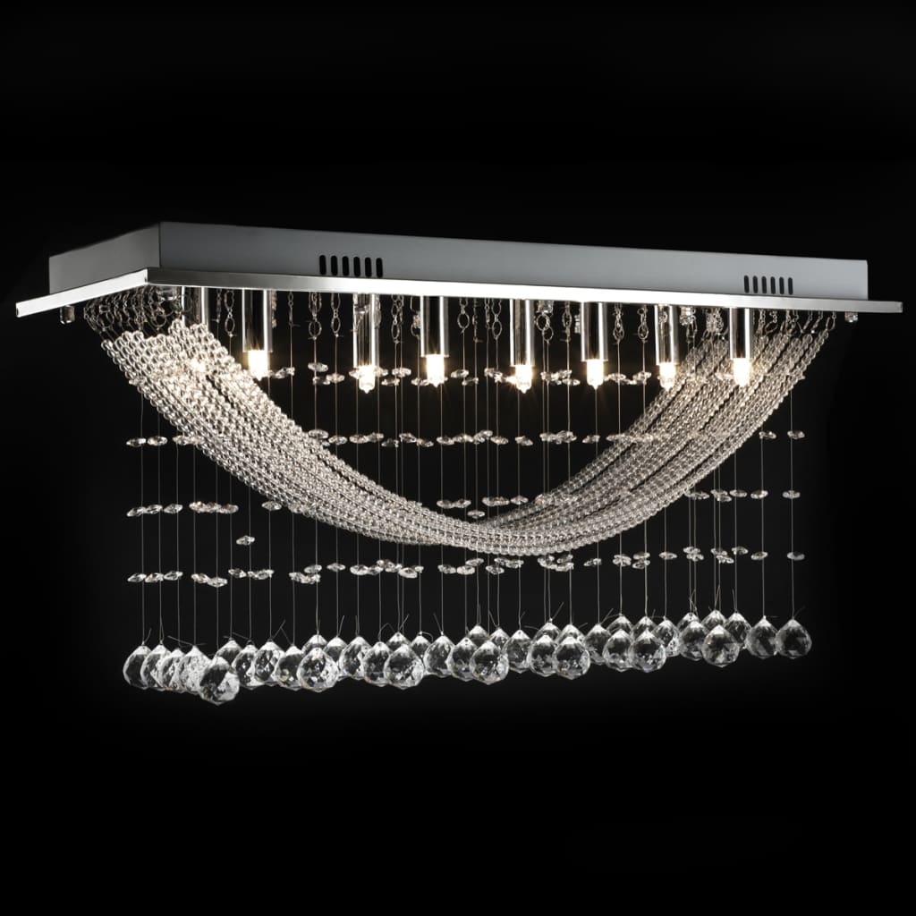 8718475891475_g_en_hd_6 vidaXL Ceiling Lamp with Glittering Glass Crystal Beads 8 x G9 29 cm - Image 8