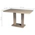 vidaXL Dining Table MDF Oak-look - Image 6