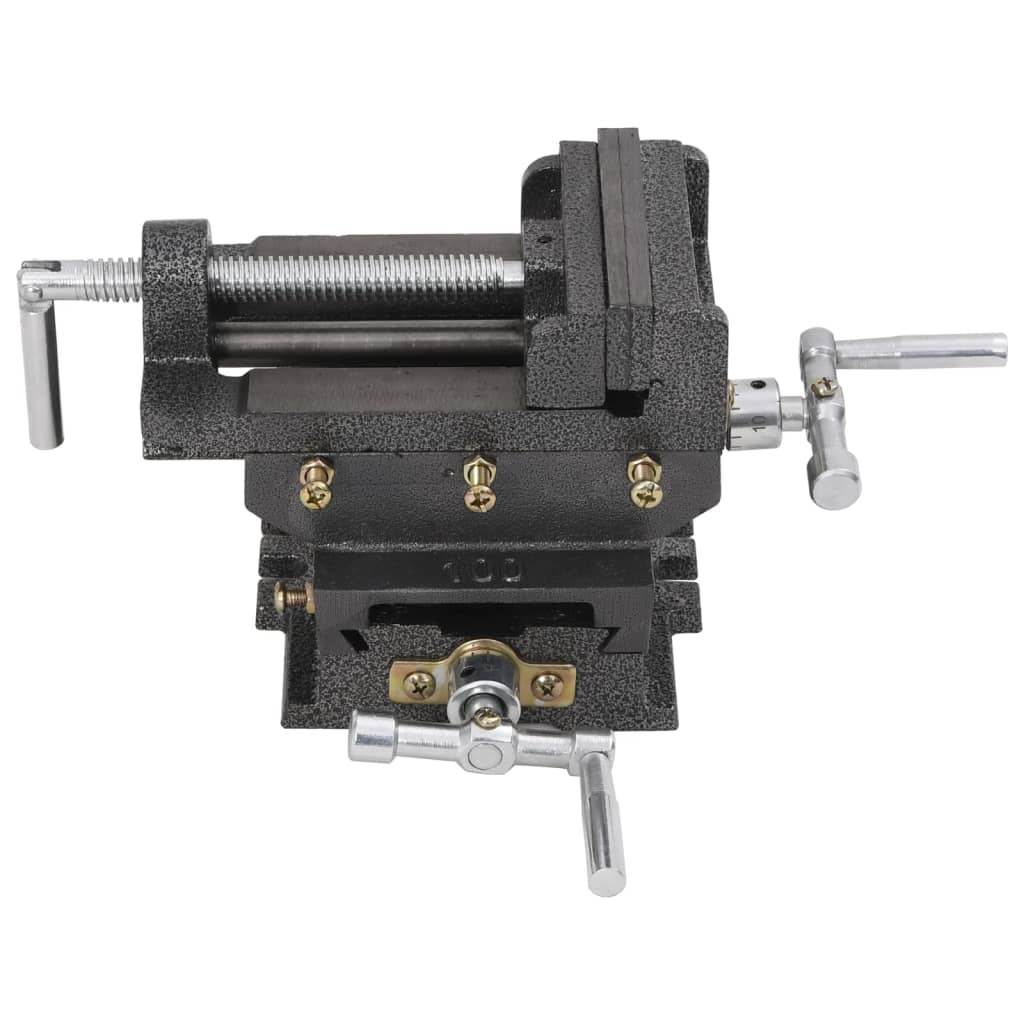 8718475892489_g_en_hd_1 vidaXL Manually Operated Cross Slide Drill Press Vice 78 mm - Image 2