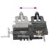 vidaXL Manually Operated Cross Slide Drill Press Vice 78 mm - Image 6