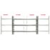 vidaXL Adjustable Security Grille for Windows with 3 Crossbars 500-650 mm - Image 2