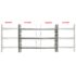 vidaXL Adjustable Security Grille for Windows with 3 Crossbars 1000-1500 mm - Image 2