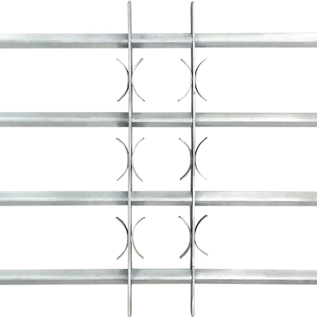 8718475895343_g_en_hd_2 vidaXL Adjustable Security Grille for Windows with 4 Crossbars 500-650 mm - Image 3