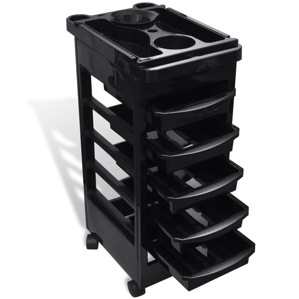 8718475898092_a_en_hd_1 vidaXL Hair Salon Plastic Trolley with Wheels - Image 1
