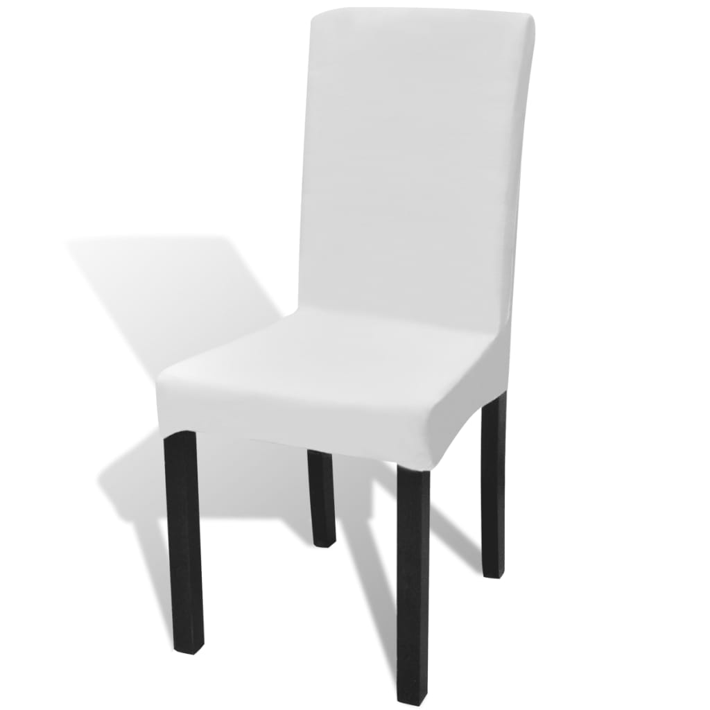 8718475898559_a_en_hd_1 vidaXL 6 pcs White Straight Stretchable Chair Cover - Image 1