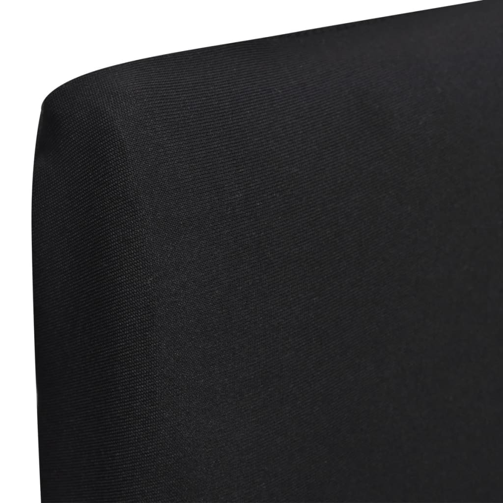 8718475898566_g_en_hd_1 vidaXL 6 pcs Black Straight Stretchable Chair Cover - Image 2