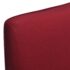 vidaXL 6 pcs Bordeaux Straight Stretchable Chair Cover - Image 4