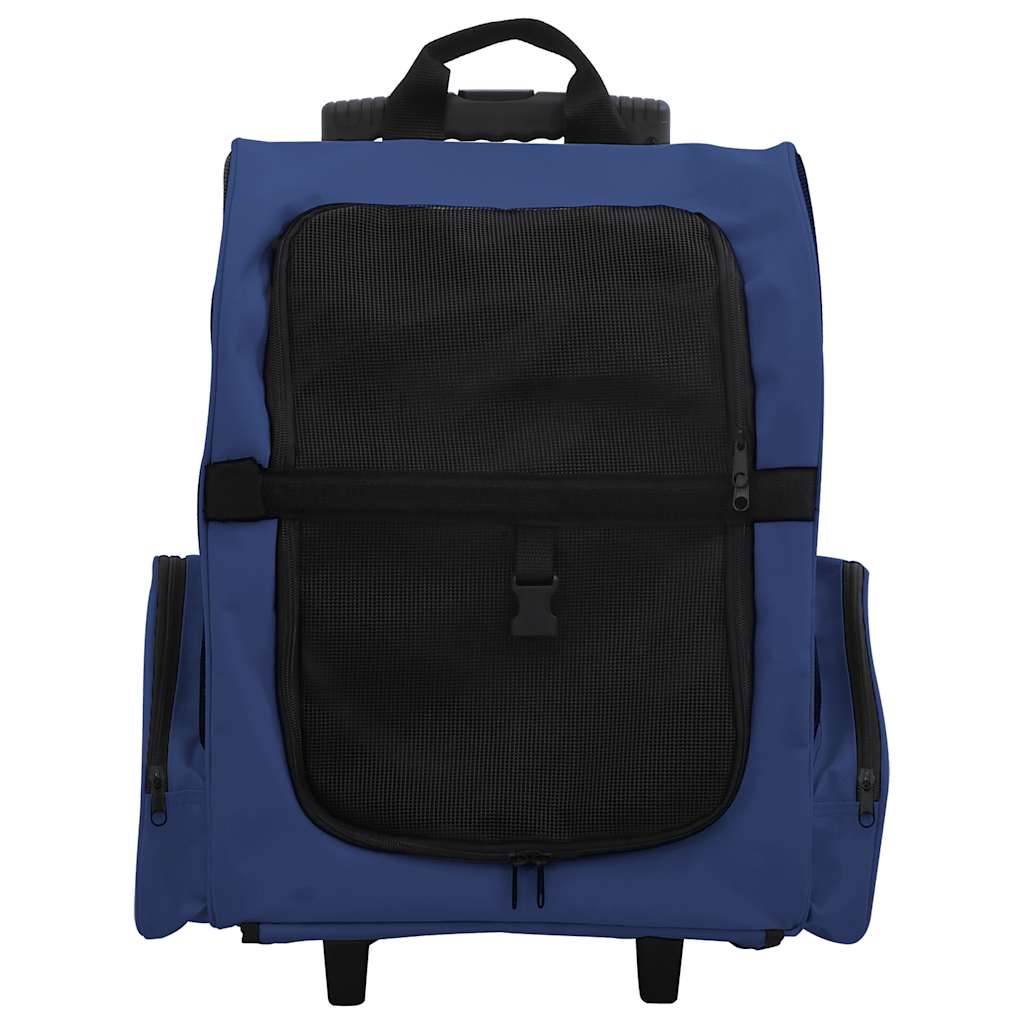 8718475899013_g_en_hd_1 vidaXL Blue Foldable Multipurpose Pet Trolley - Image 2