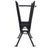 vidaXL Black Powder-Coated Saw Horse for Woodworking - Image 3