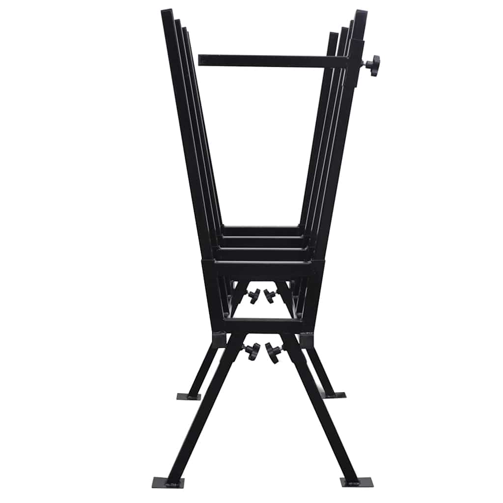 8718475899204_g_en_hd_2 vidaXL Black Powder-Coated Saw Horse for Woodworking - Image 3