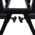 vidaXL Black Powder-Coated Saw Horse for Woodworking - Image 5