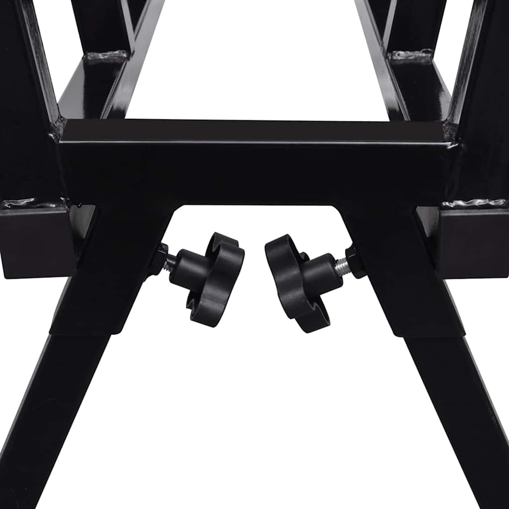 8718475899204_g_en_hd_4 vidaXL Black Powder-Coated Saw Horse for Woodworking - Image 5