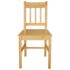 vidaXL Dining Chairs 2 pcs Pinewood - Image 2