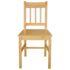 vidaXL Dining Chairs 4 pcs Pinewood - Image 2