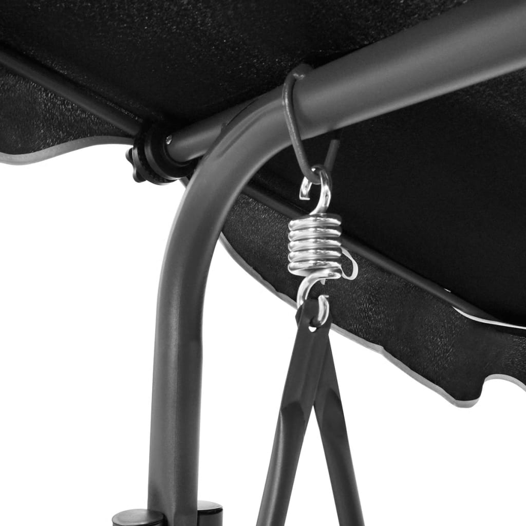 8718475905592_g_en_hd_3 vidaXL Garden Swing Bench with Canopy Black - Image 4