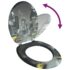 vidaXL Toilet Seats with Hard Close Lids MDF New York - Image 7