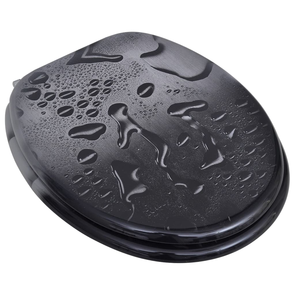 8718475908906_g_en_hd_1 vidaXL Toilet Seats with Hard Close Lids MDF Water - Image 2