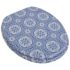 vidaXL Toilet Seat with MDF Lid Porcelain Design - Image 2