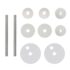 vidaXL Toilet Seat with MDF Lid Porcelain Design - Image 8