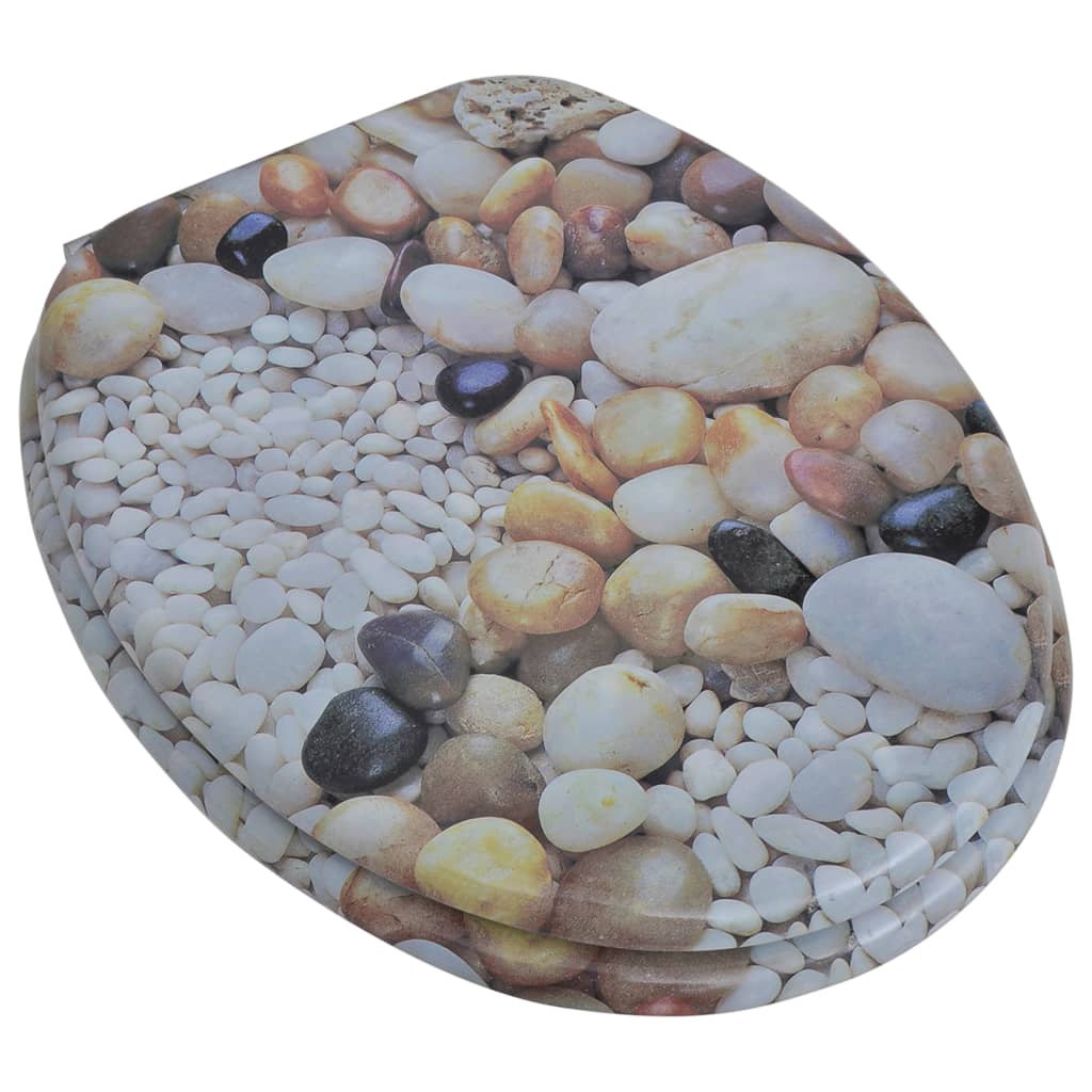 8718475908920_g_en_hd_1 vidaXL Toilet Seats with Hard Close Lids MDF Pebbles - Image 2