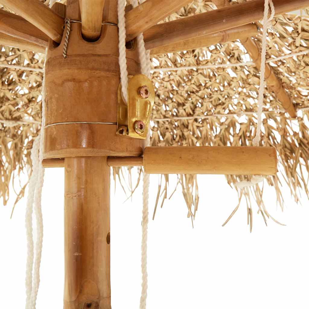8718475909255_g_en_hd_7 vidaXL Bamboo Garden Parasol 270 cm with Banana Leaf Roof - Image 9