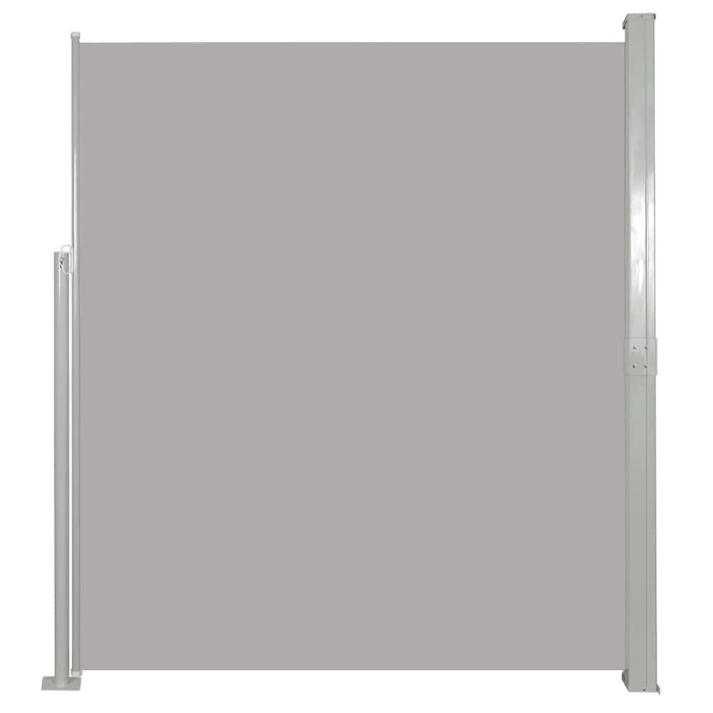 8718475910169_a_en_hd_1 Patio Retractable Side Awning 160 x 300 cm Grey - Image 2