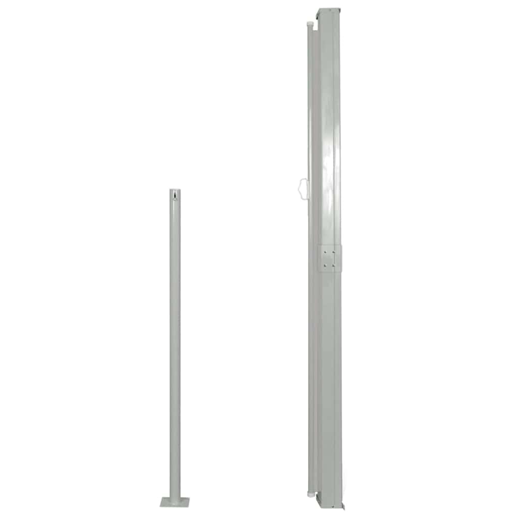 8718475910169_g_en_hd_1 Patio Retractable Side Awning 160 x 300 cm Grey - Image 3