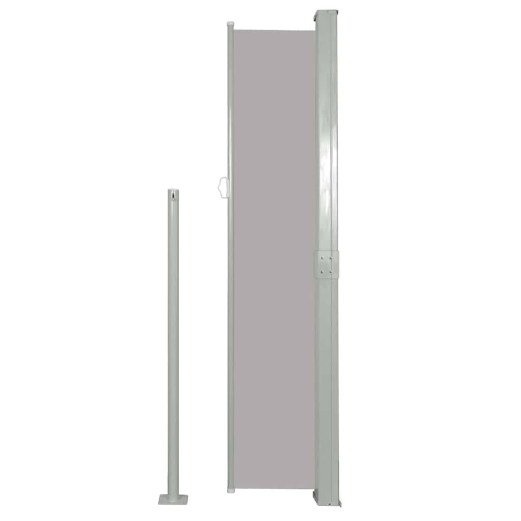 8718475910169_g_en_hd_2 Patio Retractable Side Awning 160 x 300 cm Grey - Image 4