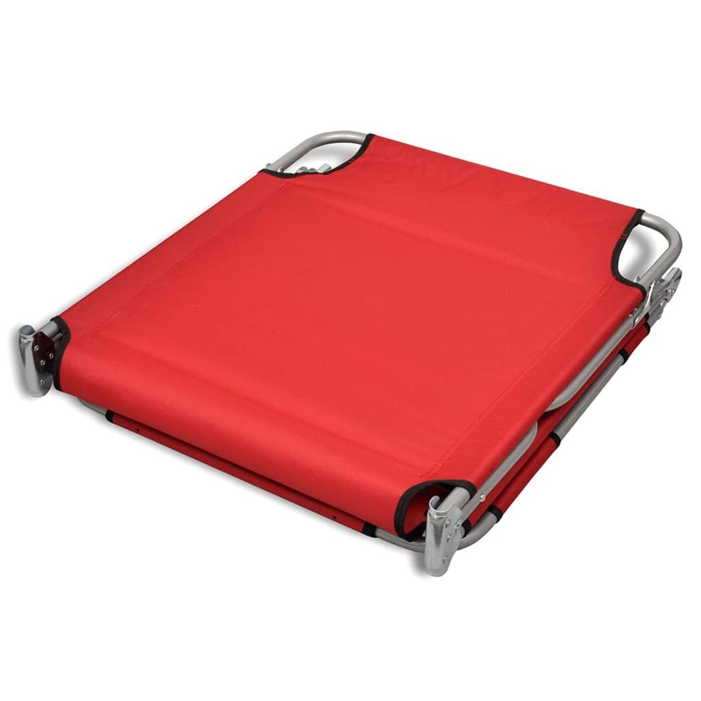 8718475910473_g_en_hd_5 vidaXL Folding Sun Lounger with Head Cushion Powder-coated Steel Red - Image 6
