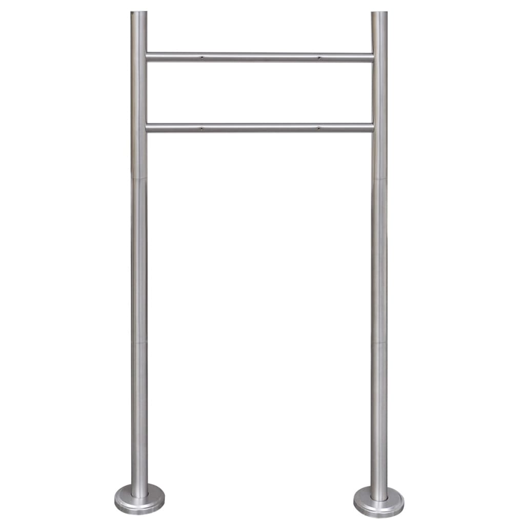 vidaXL Stainless Steel Stand for Mailbox