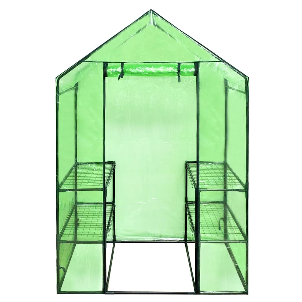 8718475910749_g_en_hd_1 Walk-in Greenhouse with 4 Shelves - Image 2