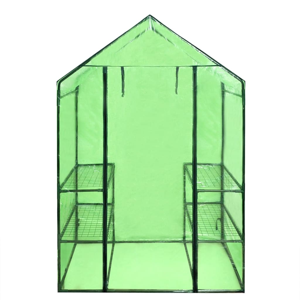 8718475910749_g_en_hd_2 Walk-in Greenhouse with 4 Shelves - Image 3