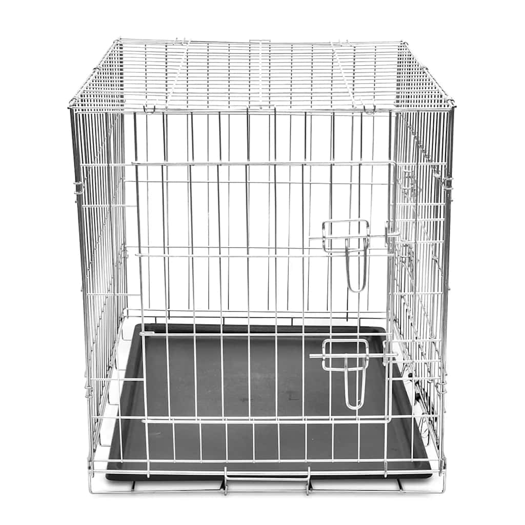 8718475910763_g_en_hd_2 Foldable Metal Dog Bench L - Image 3