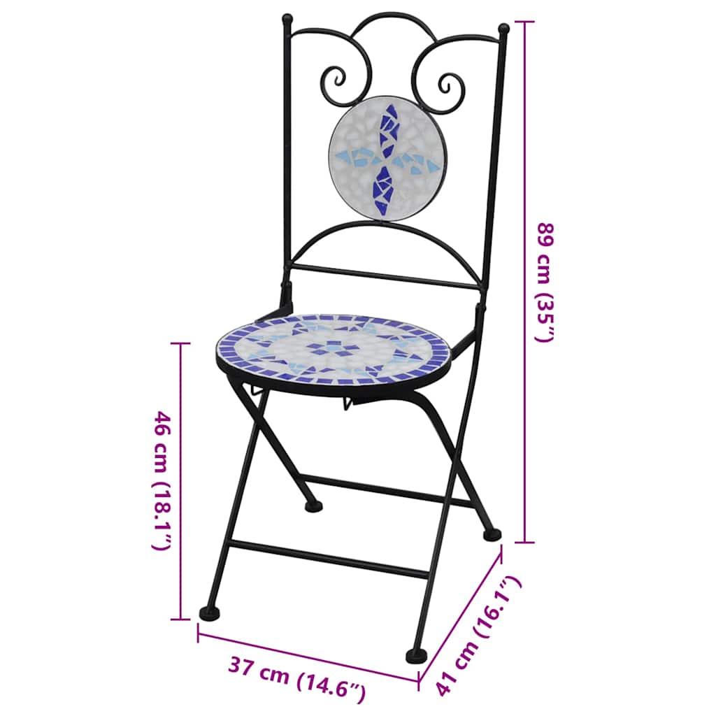 8718475910916_g_en_hd_6 vidaXL Folding Bistro Chairs 2 pcs Ceramic Blue and White - Image 7