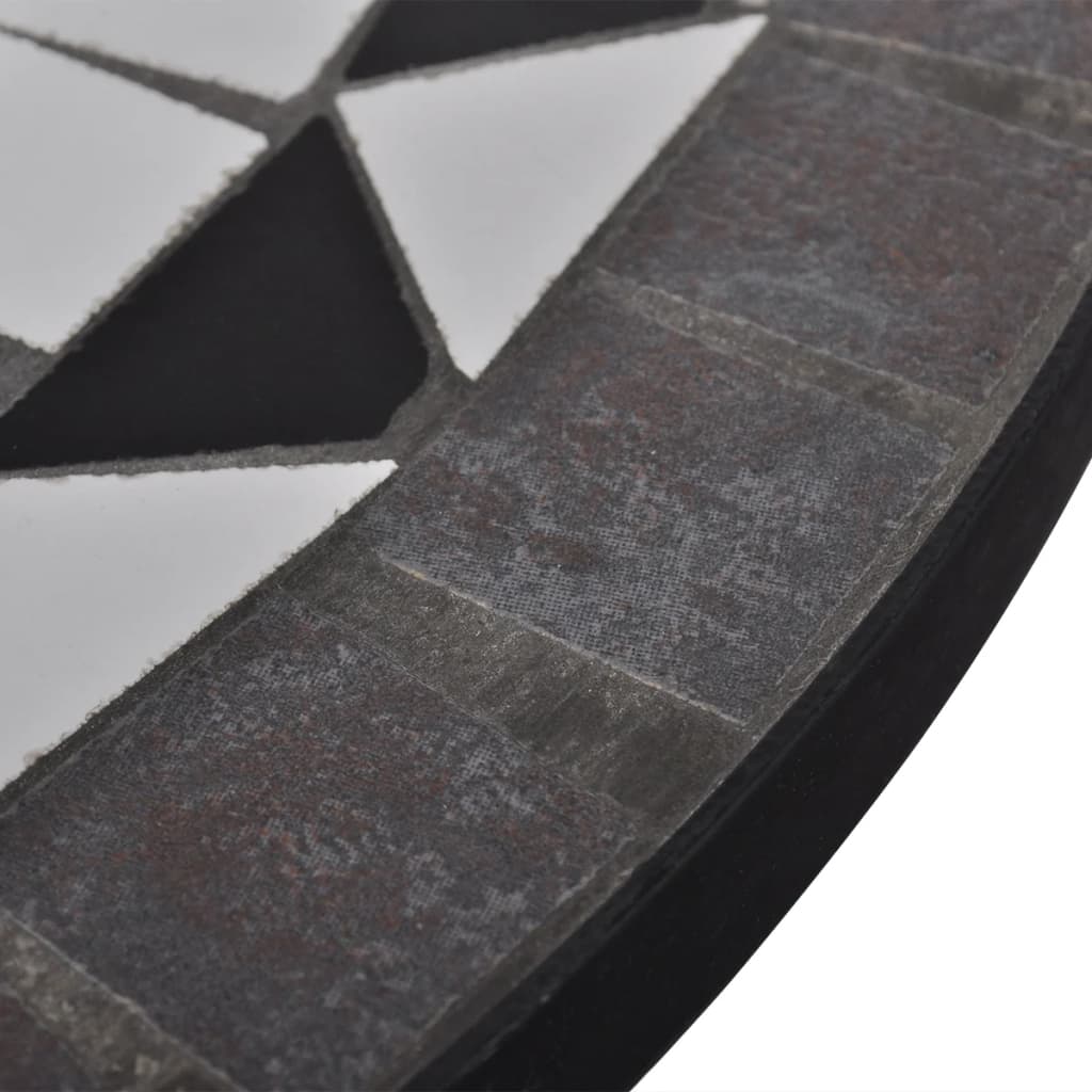 8718475910923_g_en_hd_3 vidaXL Bistro Table Black and White 60 cm Mosaic - Image 4