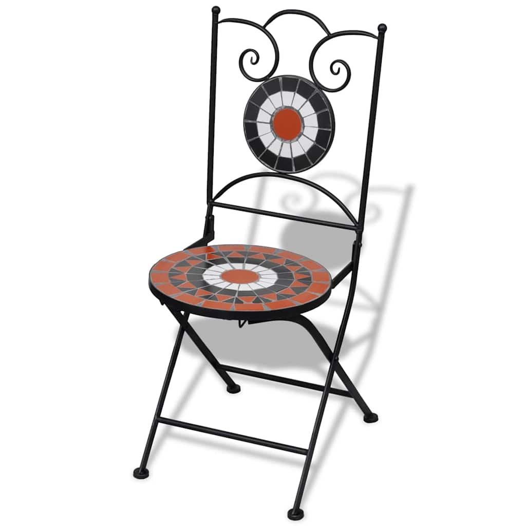 8718475910954_g_en_hd_1 vidaXL Folding Bistro Chairs 2 pcs Ceramic Terracotta and White - Image 2