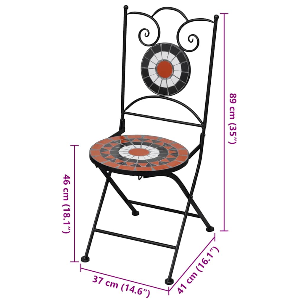 8718475910954_g_en_hd_6 vidaXL Folding Bistro Chairs 2 pcs Ceramic Terracotta and White - Image 7