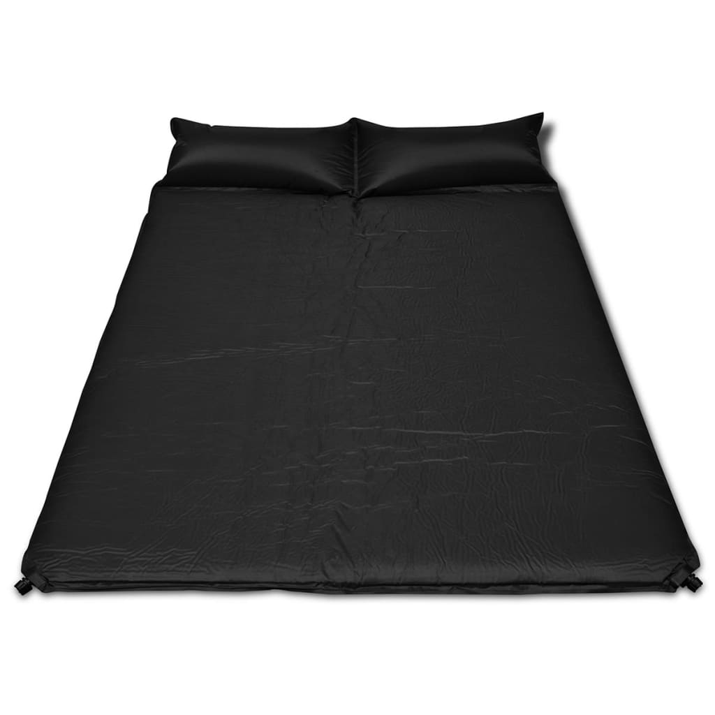 8718475911296_g_en_hd_1 vidaXL Black Self-inflating Sleeping Mat 190x130x5 cm (Double) - Image 2