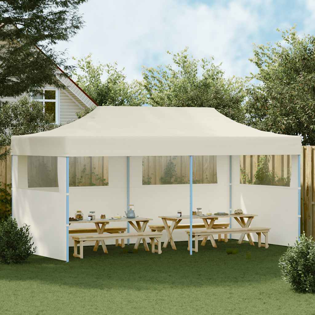 8718475912422_g_en_hd_1 vidaXL Cream Foldable Pop-up Party Tent 3 x 6 m - Image 3