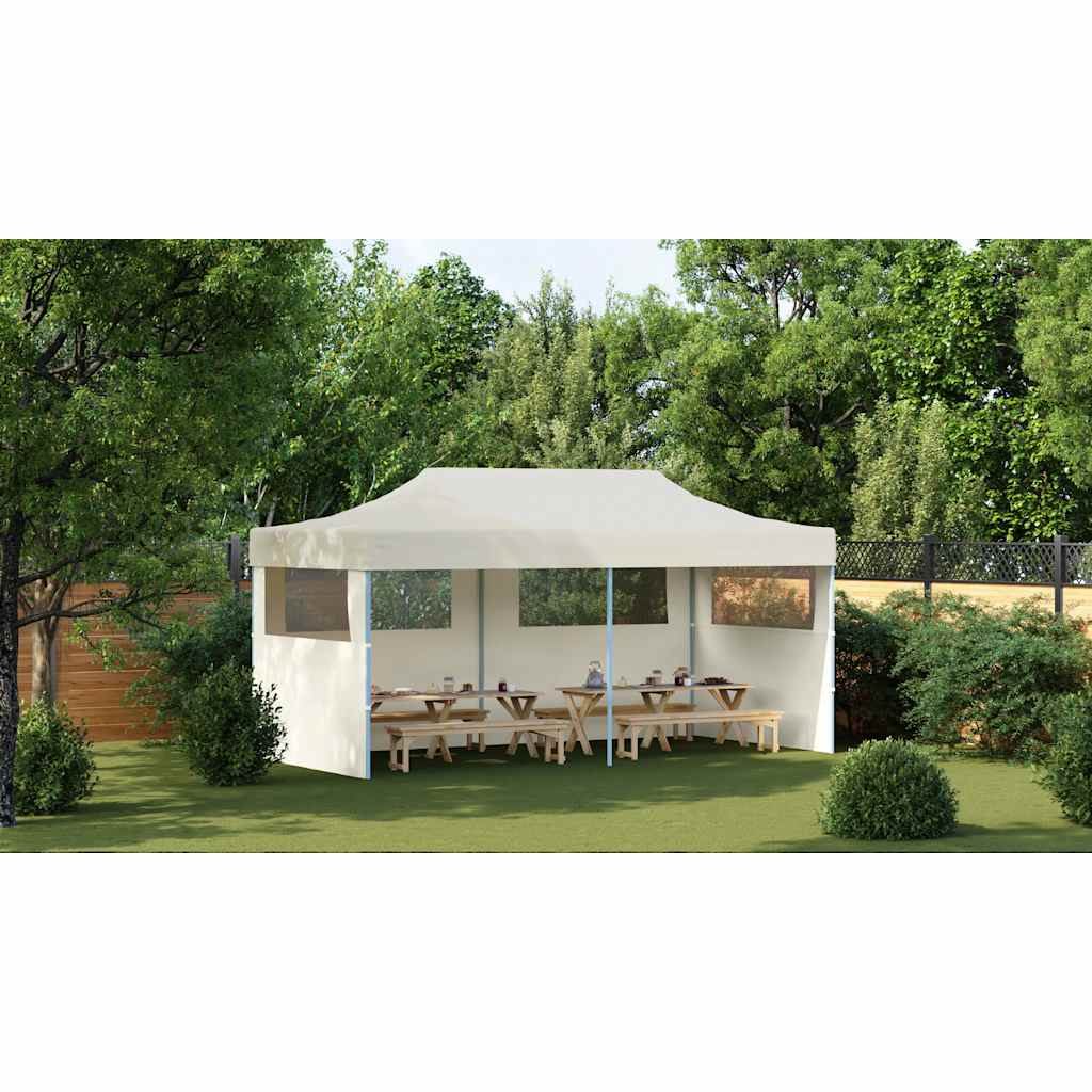 8718475912422_g_en_hd_2 vidaXL Cream Foldable Pop-up Party Tent 3 x 6 m - Image 4